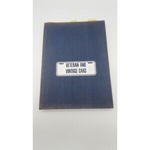 Veteran And Vintage Cars Hardback Book Peter Roberts Publish By Paul Hamlyn 1963